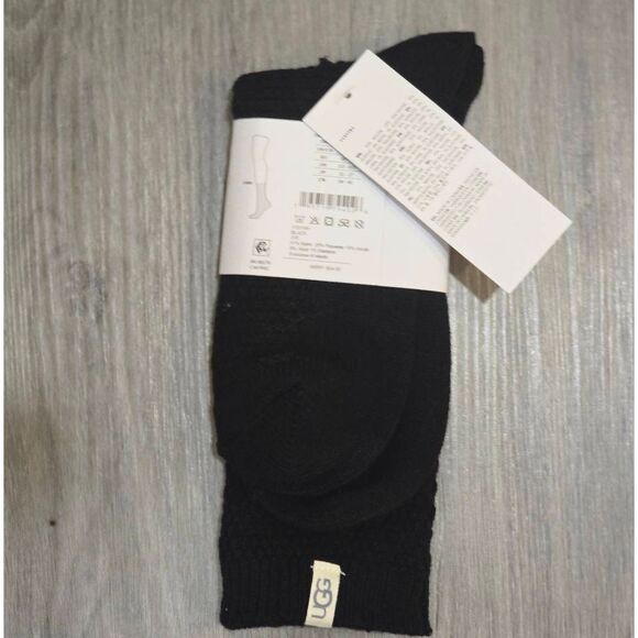 Ugg Classic Boot Sock- Black - Picture 4 of 6